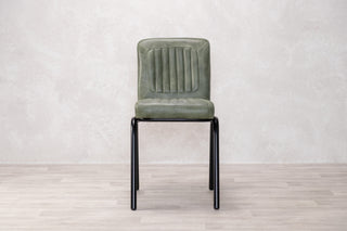 Jenson Distressed Leather Dining Chairs