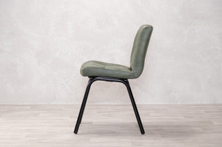 Jenson Distressed Leather Dining Chairs