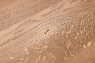 Knightsbridge Oak Dining Table in Weathered - SECONDS ITEM