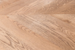 Knightsbridge Oak Dining Table in Weathered - SECONDS ITEM