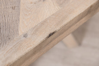 Mayfair Modern Dining Table in Silverback - SECONDS ITEM