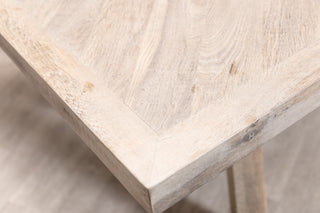 Mayfair Modern Dining Table in Silverback - SECONDS ITEM