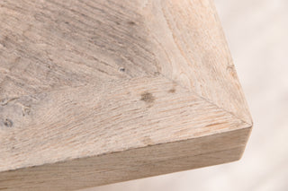 Mayfair Modern Dining Table in Silverback - SECONDS ITEM