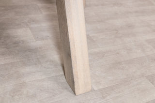 Mayfair Modern Dining Table in Silverback - SECONDS ITEM