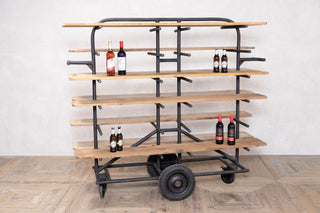 Vintage Industrial Style Shop Display Unit