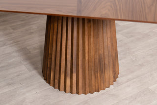 Layla Square Dining Table with 8 Layla Chairs Set