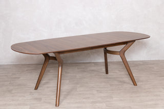 Layla Oval Extending Dining Table with 6/8 Layla Chairs Set