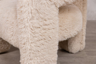 Toulouse Faux Fur Fully Upholstered Accent Chair