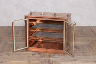 Vintage 1950's Copper Storage Cabinet