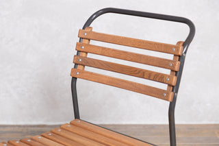 Vintage Cox Slatted Stacking Chairs