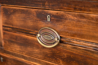 Rustic Country Antique Fruitwood Chest of Drawers