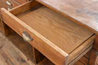 Late Victorian Oak Haberdashery Counter