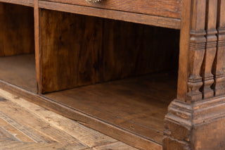 Late Victorian Oak Haberdashery Counter