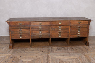 Late Victorian Oak Haberdashery Counter