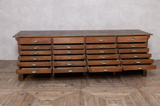 Late Victorian Oak Haberdashery Counter