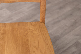 Buckinghamshire Solid Oak Chapel Chair