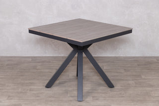 Milan Star Base Table with 4 Monza Chairs Outdoor Set