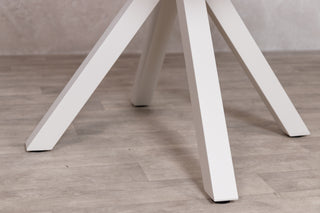 Milan Star Base Table with 4 Monza Chairs Outdoor Set