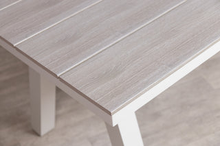 Milano Dining Table with 8 Milano Chairs Outdoor Set