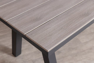 Milano Dining Table with 8 Milan Chairs Outdoor Set