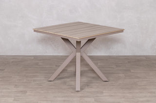 Capri Garden Table Set with Four California Chairs