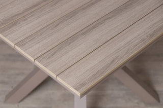 Capri Garden Table Set with Four California Chairs