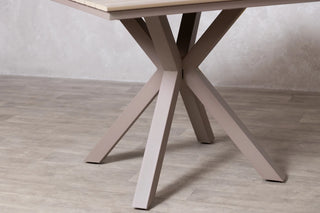 Capri Garden Table Set with Four California Chairs