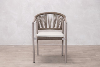 Salerno 6 Seater Outdoor Table and 6 Garden Chairs Set