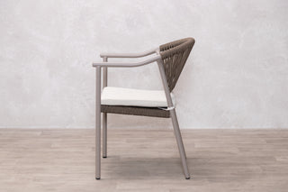 Salerno 6 Seater Outdoor Table and 6 Garden Chairs Set