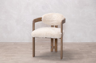 Vermont Faux Fur Dining Chair