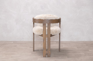 Vermont Faux Fur Dining Chair
