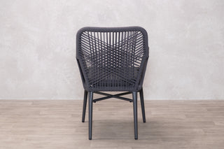 Monza Aluminium Rope Back Stacking Garden Chair