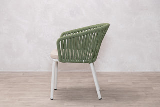 Milano Dining Table with 8 Milano Chairs Outdoor Set