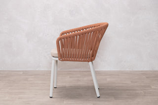 Milano Dining Table with 8 Milano Chairs Outdoor Set