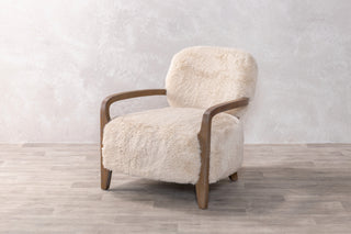 Aspen Long Faux Fur Armchair Range