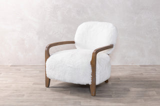 Aspen Long Faux Fur Armchair Range