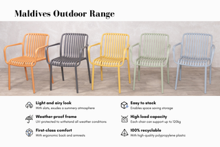 Maldives Outdoor Carver Chair
