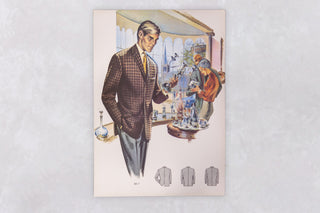 Original 1960’s American Men’s Fashion Tailoring Art Prints