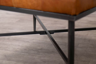 Kingsbridge Full Leather Footstool