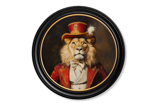 Vintage Style Royal Animal Framed Print Range