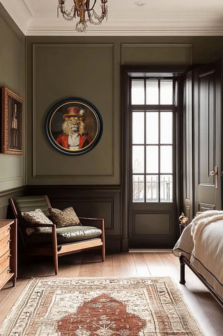 Vintage Style Royal Animal Framed Print Range