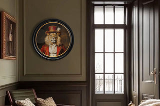 Vintage Style Royal Animal Framed Print Range