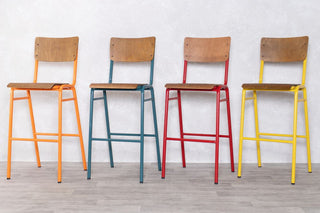 gunmetal-and-black-stool