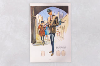 Original 1960’s American Men’s Fashion Tailoring Art Prints