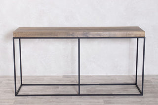 console-table-front-view