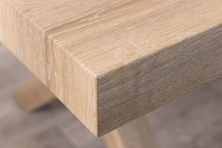 Rutland X-Frame Dining Table