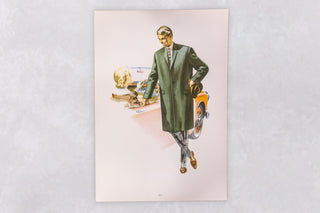 Original 1960’s American Men’s Fashion Tailoring Art Prints