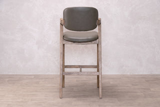 Hampton PU Leather Bar Stool Range - Silverback Frame