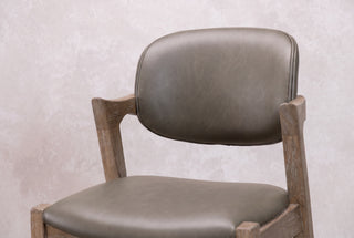 Hampton PU Leather Bar Stool Range - Silverback Frame