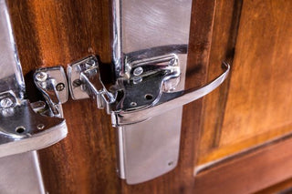 Vintage French Frigidaire Refrigerator Cabinet